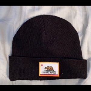 California republic beanie